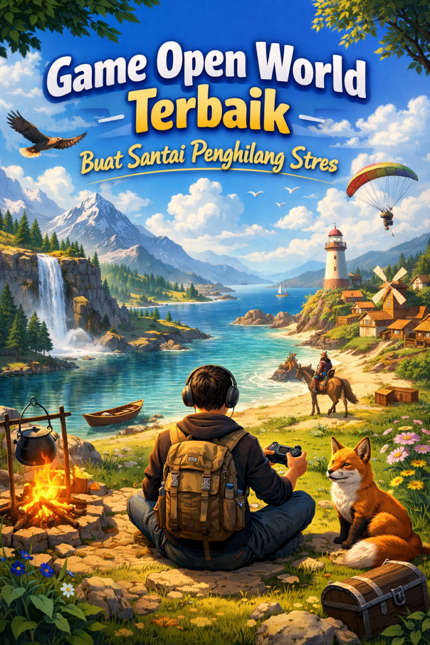 Game Open World Terbaik Buat Santai Penghilang Stres