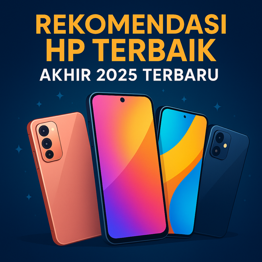 Rekomendasi HP Terbaik Akhir 2025 Terbaru