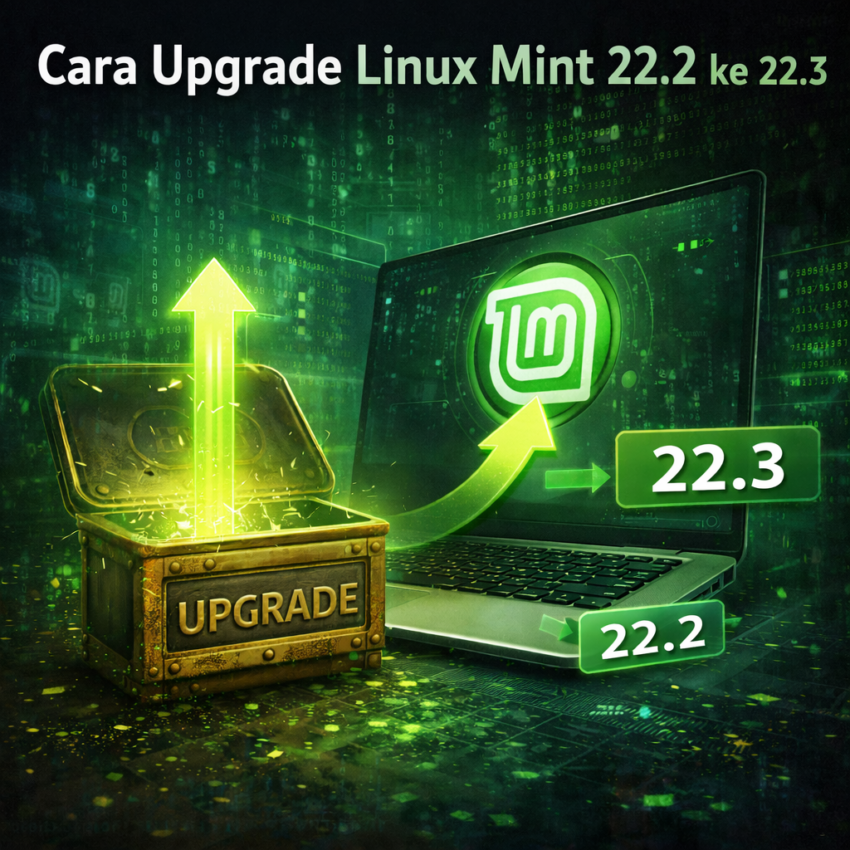 Cara Upgrade Linux Mint 22.2 ke 22.3