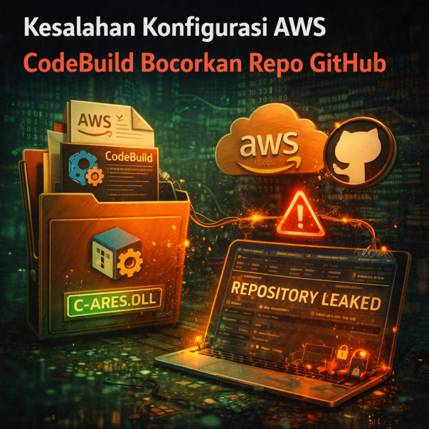 Kesalahan Konfigurasi AWS CodeBuild Bocorkan Repo GitHub
