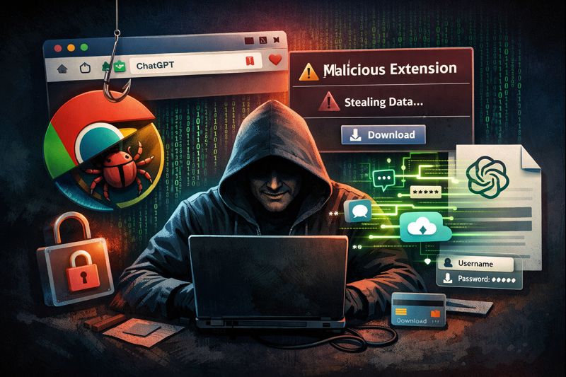 Pencurian Akses ChatGPT oleh Ekstensi Chrome